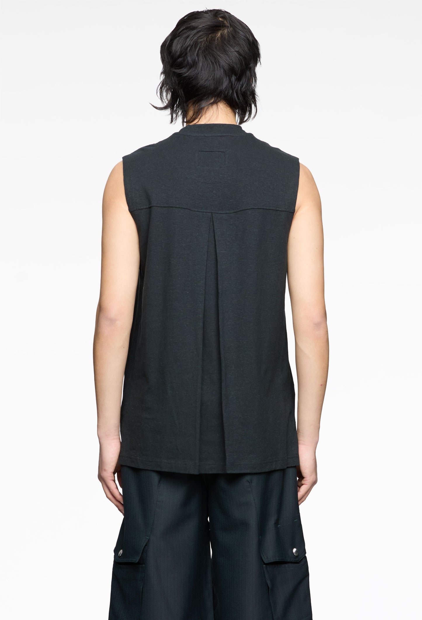 Black N Pocket Organic Cotton Tank Top