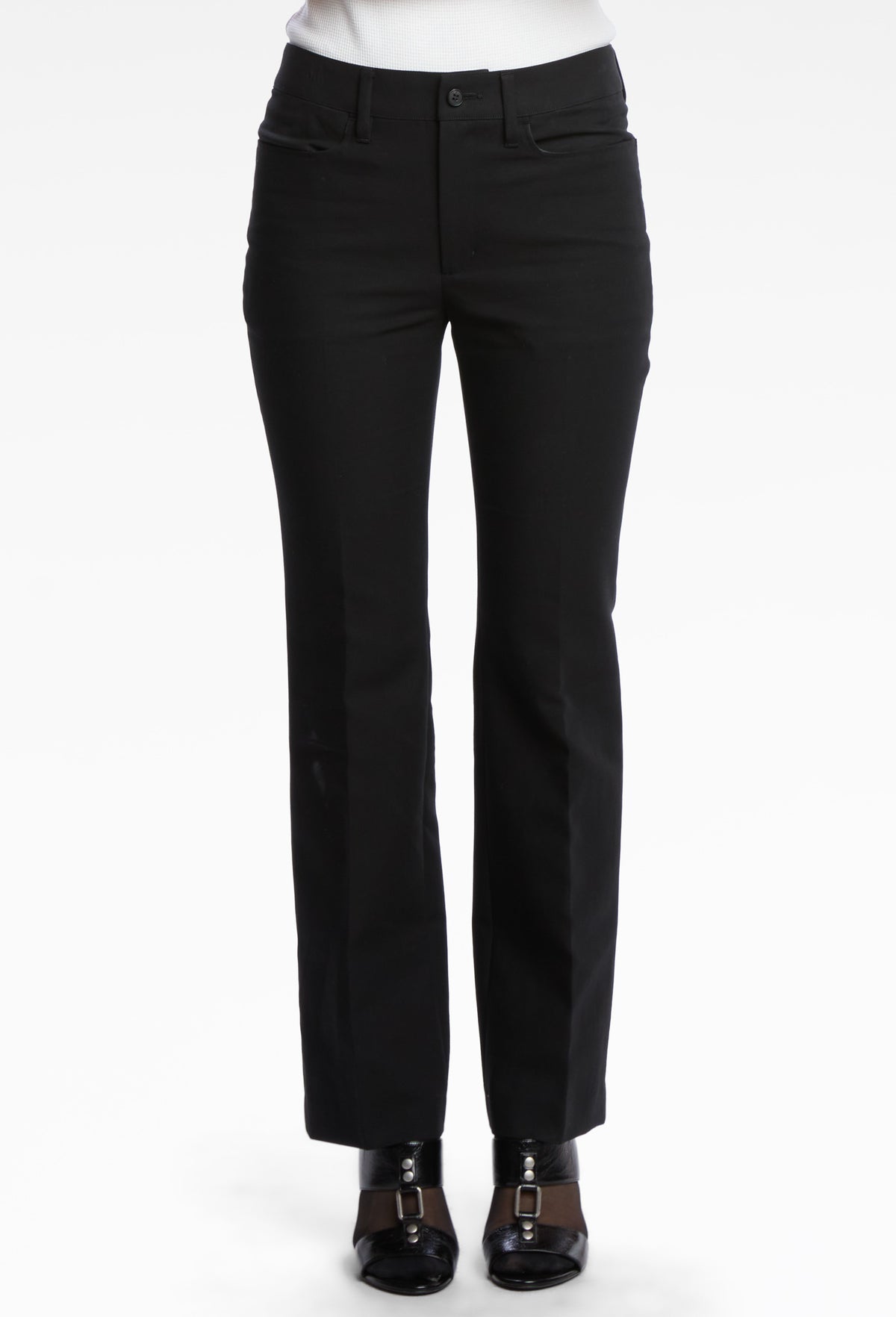 Black Narrow Slacks