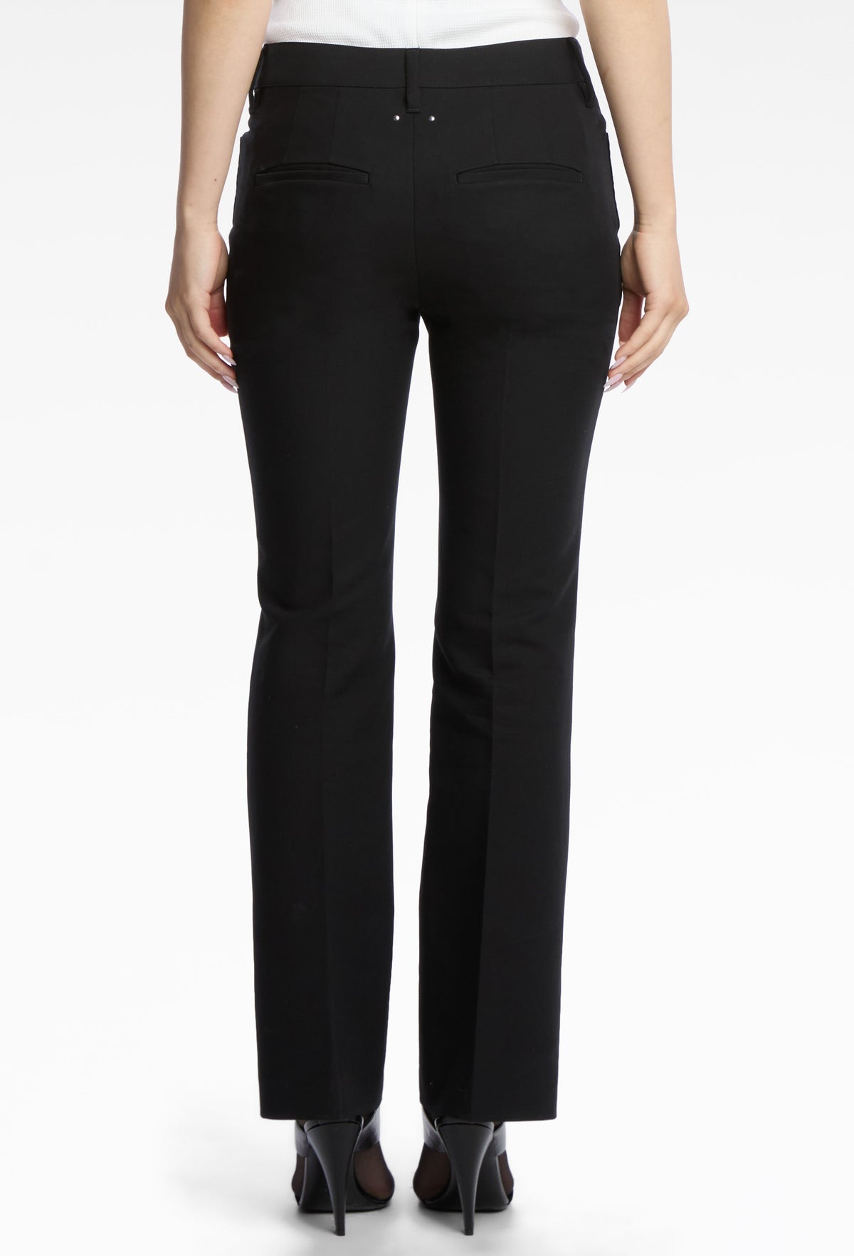 Black Narrow Slacks