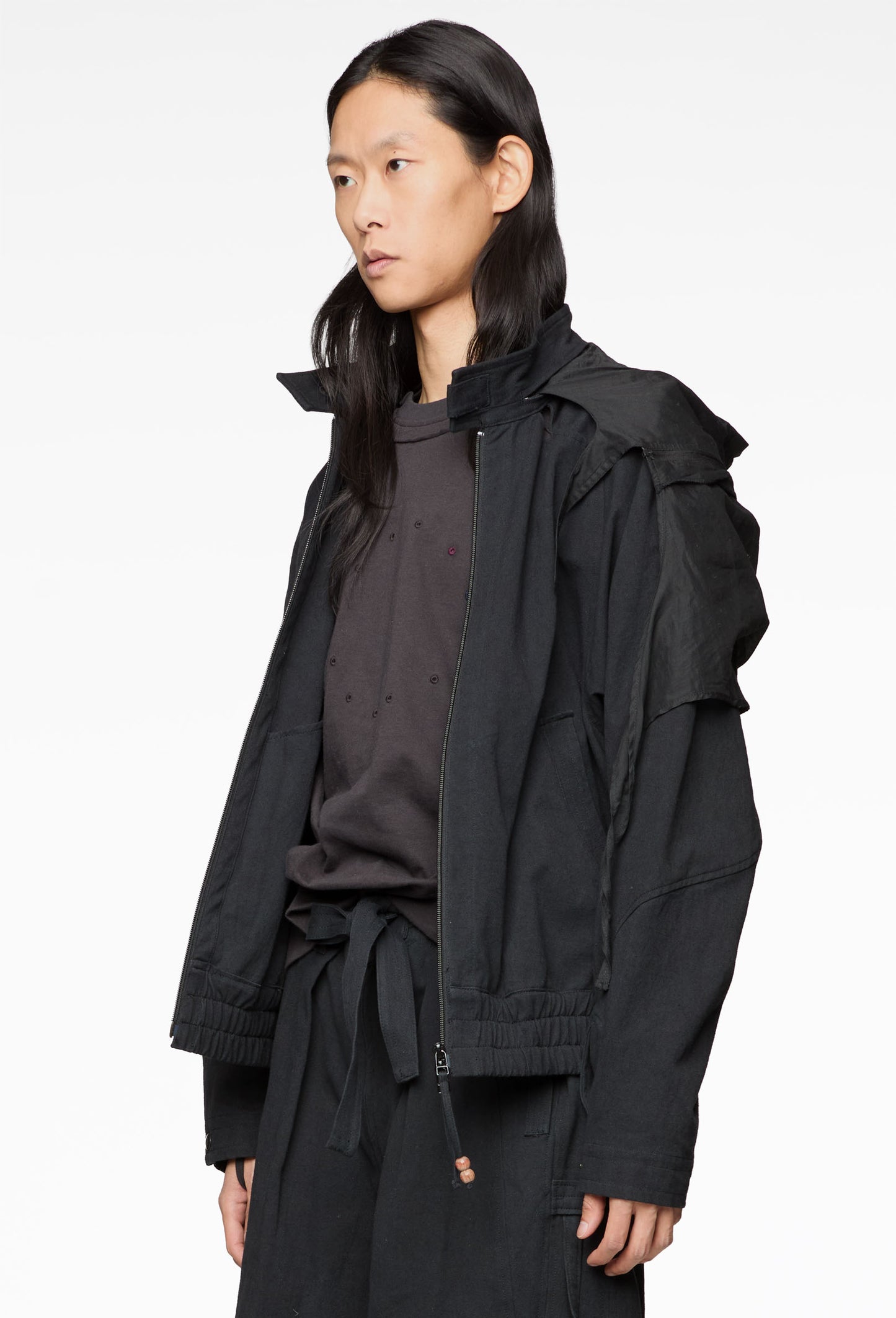 Black Revised Basic Unit 01 Jacket
