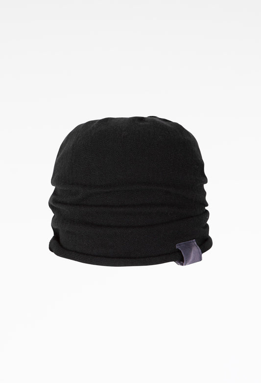 Black Sun-Bleached Beanie