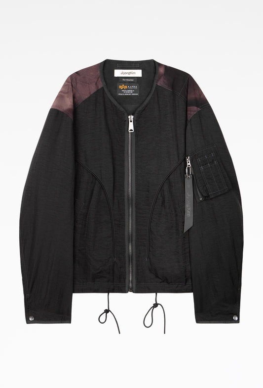 Black Sun-Bleached Liner Jacket (Alpha Industries)