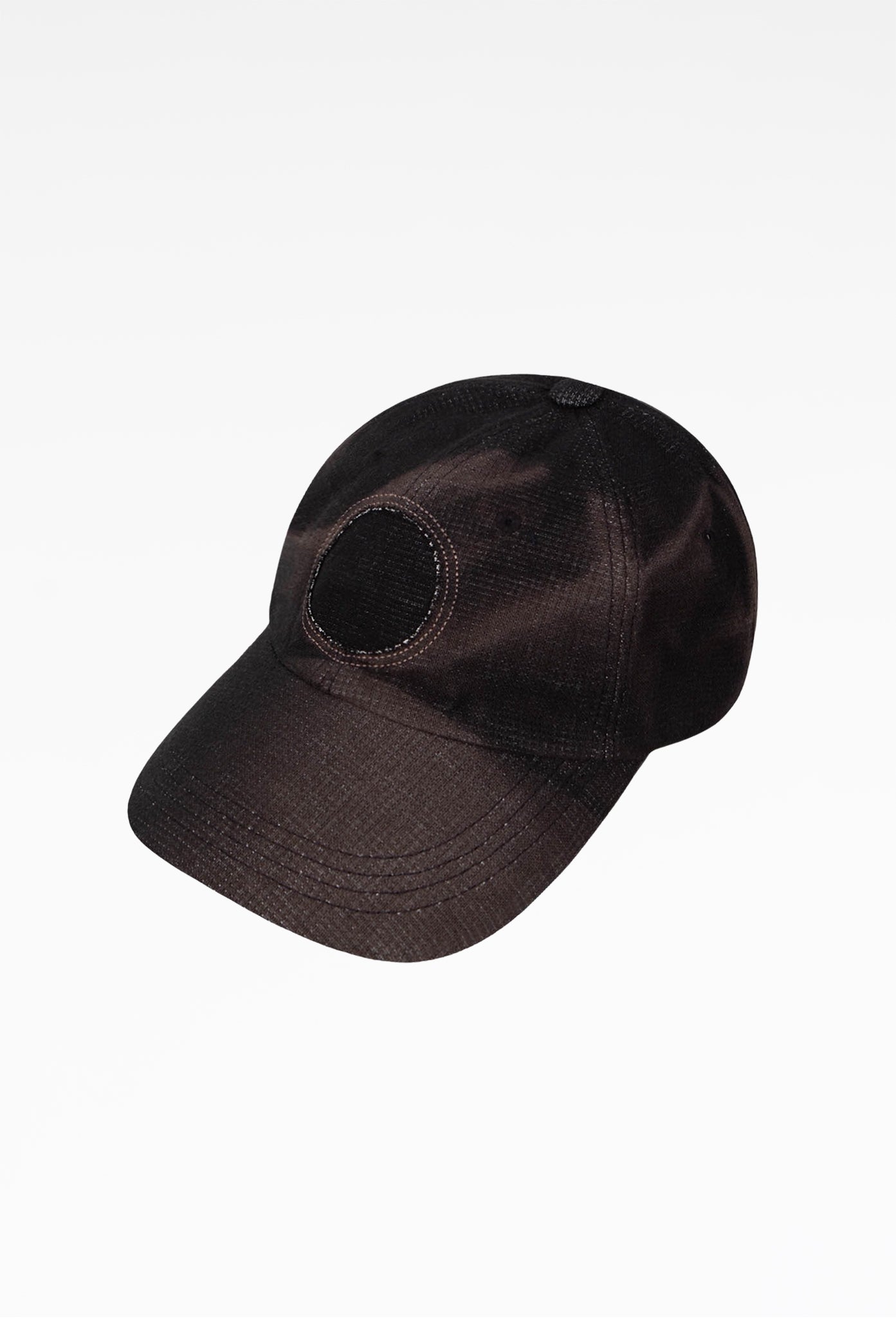Black Sun-Bleached Sun Cap