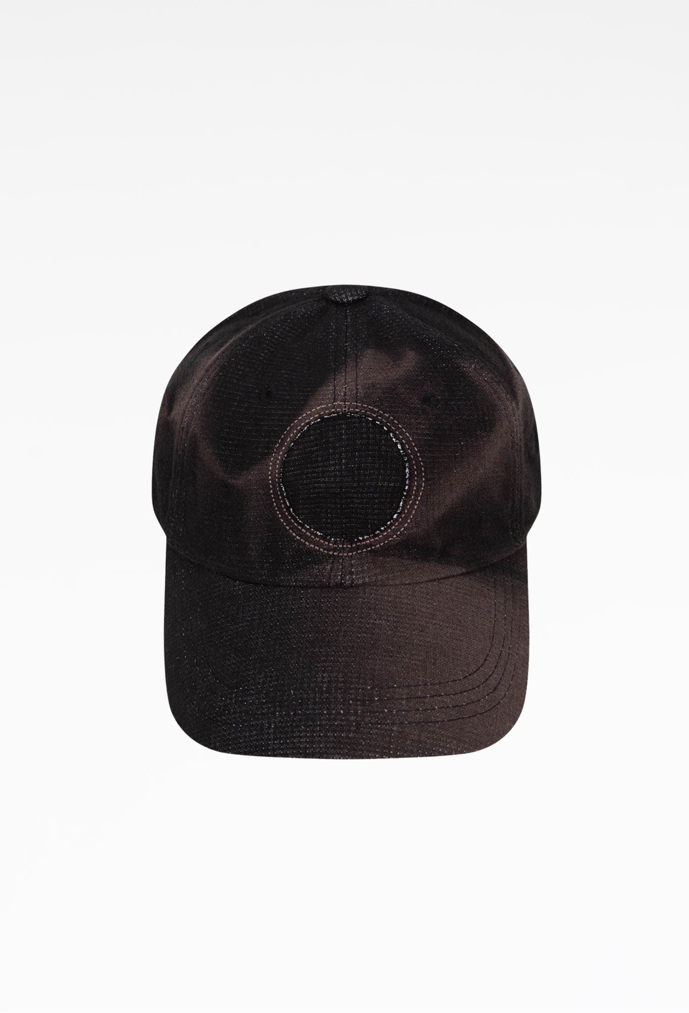 Black Sun-Bleached Sun Cap