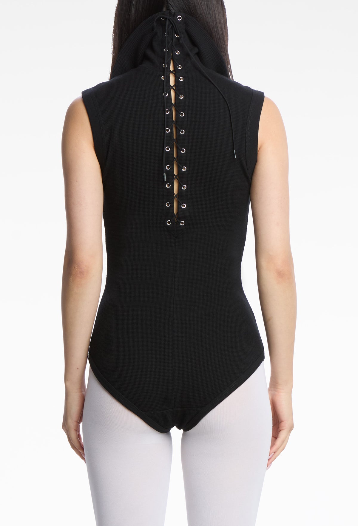 Black Thermal Leotard