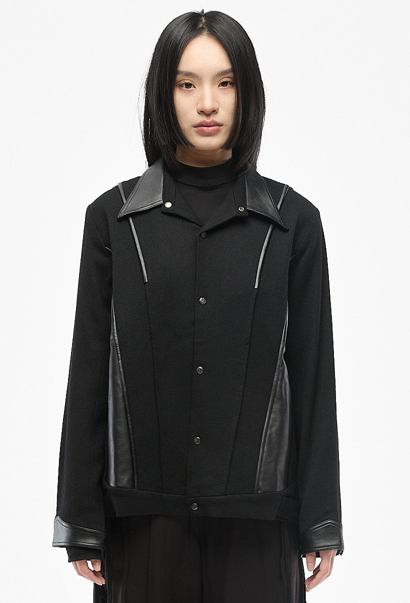 Black Typewriter Jacket