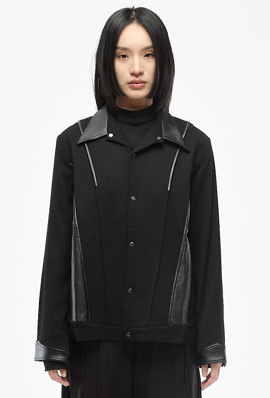 Black Typewriter Jacket