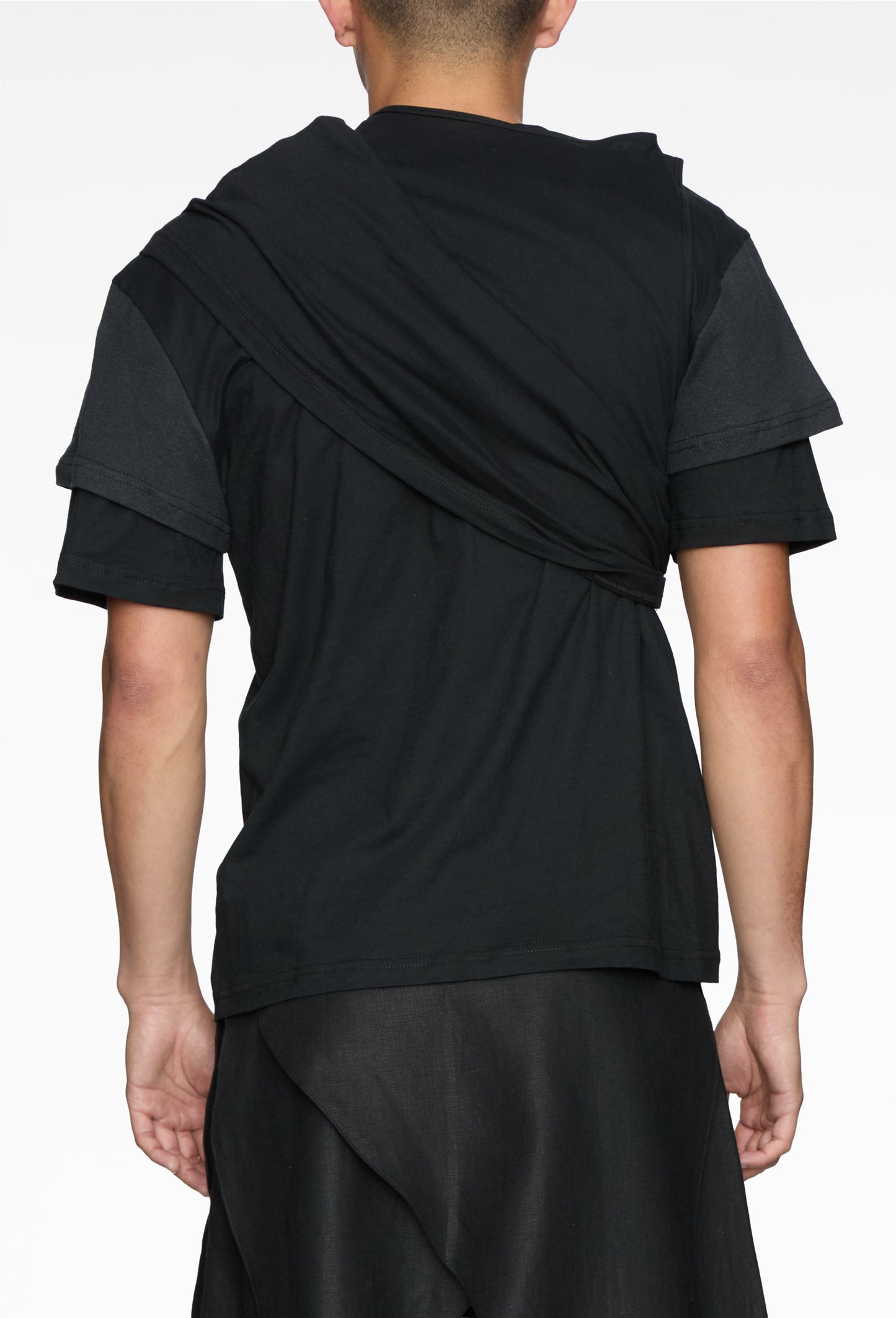 Black Wrapped Top