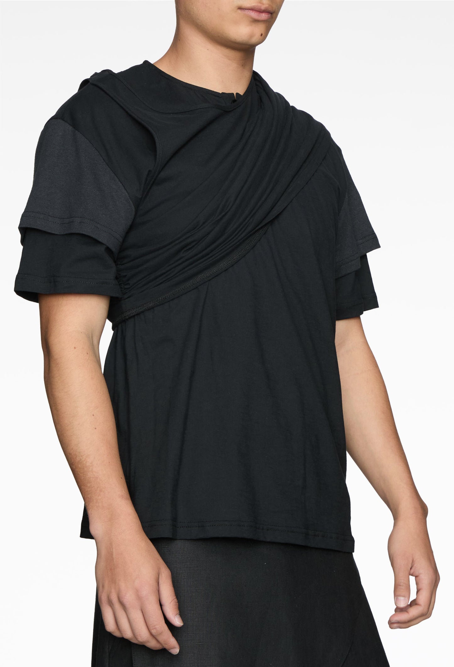 Black Wrapped Top