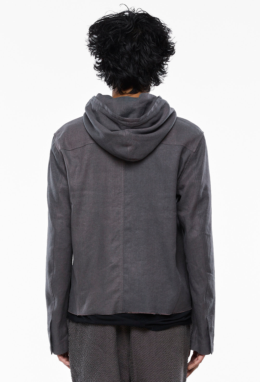 Rat Grey Hooded Jacket
