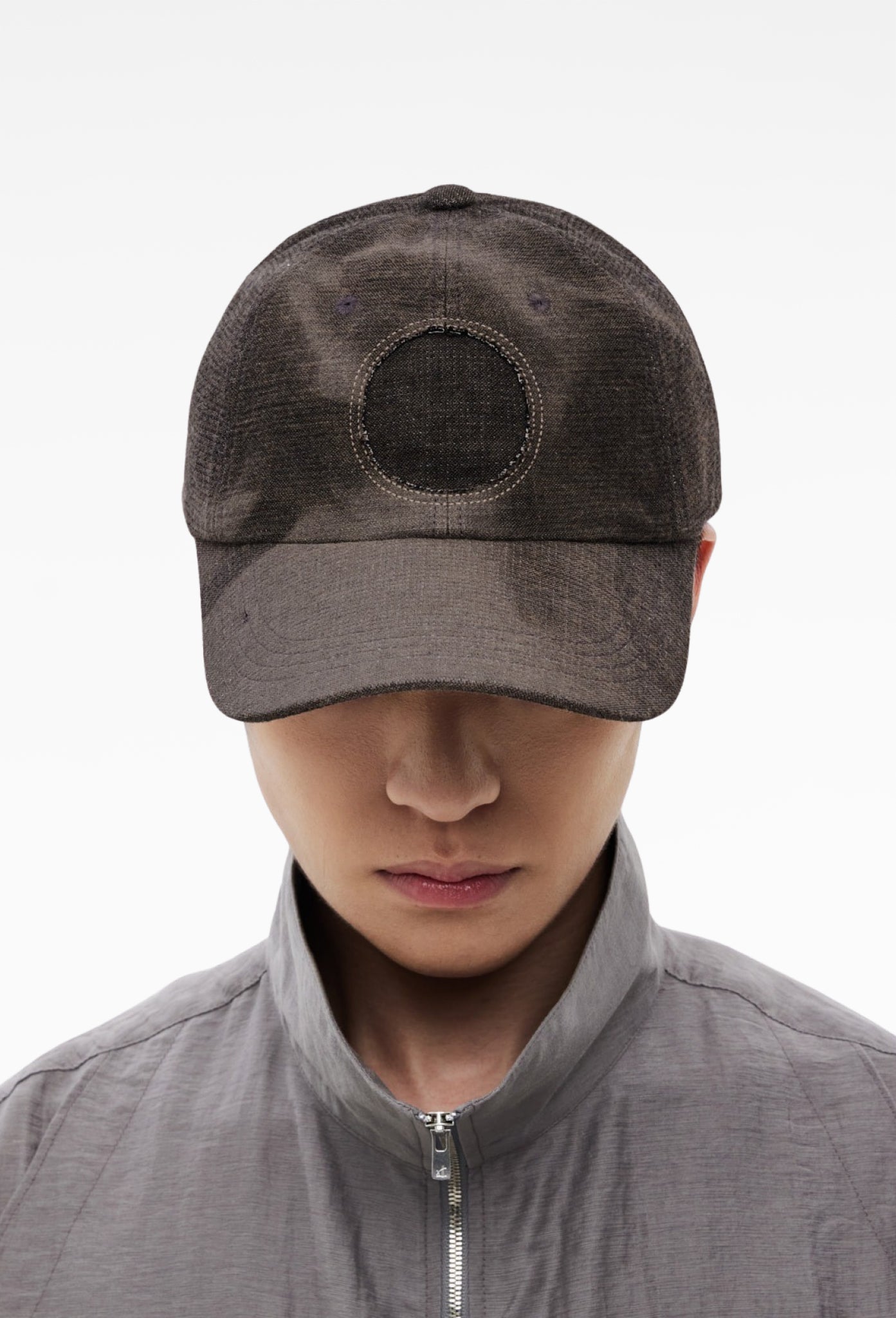 Brown Sun-Bleached Sun Cap