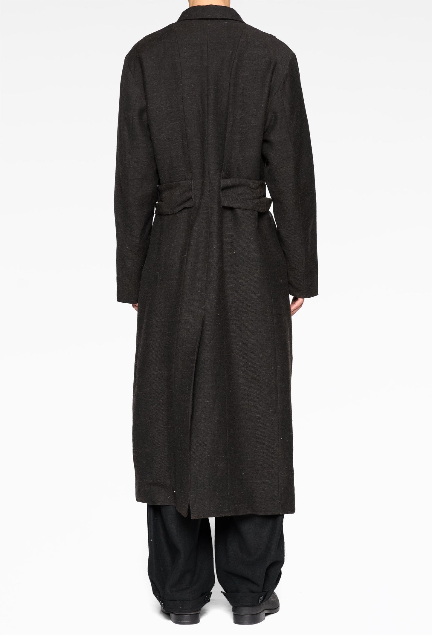 Brown Wool Topcoat