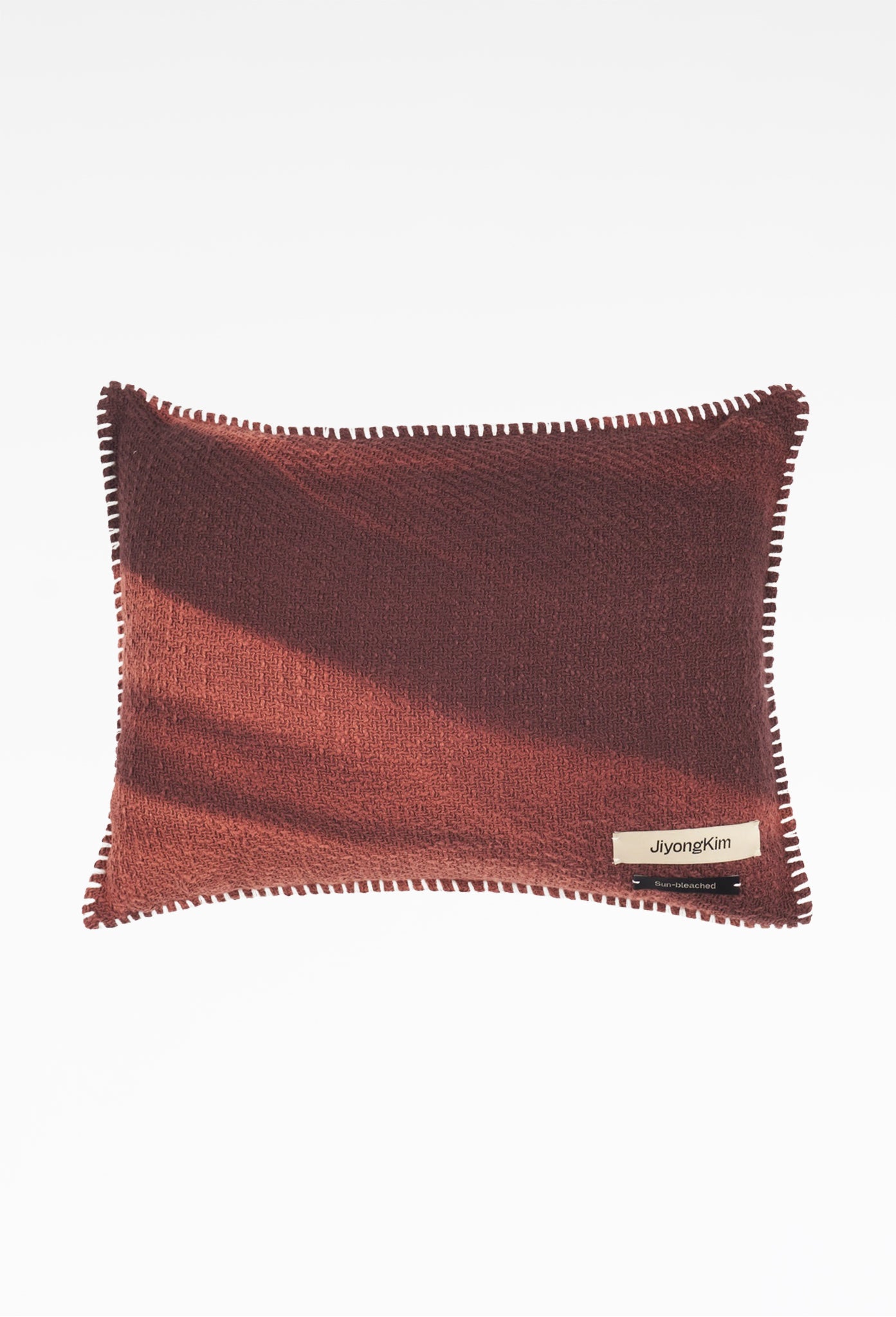 Burgundy Sun-Bleached Cushion
