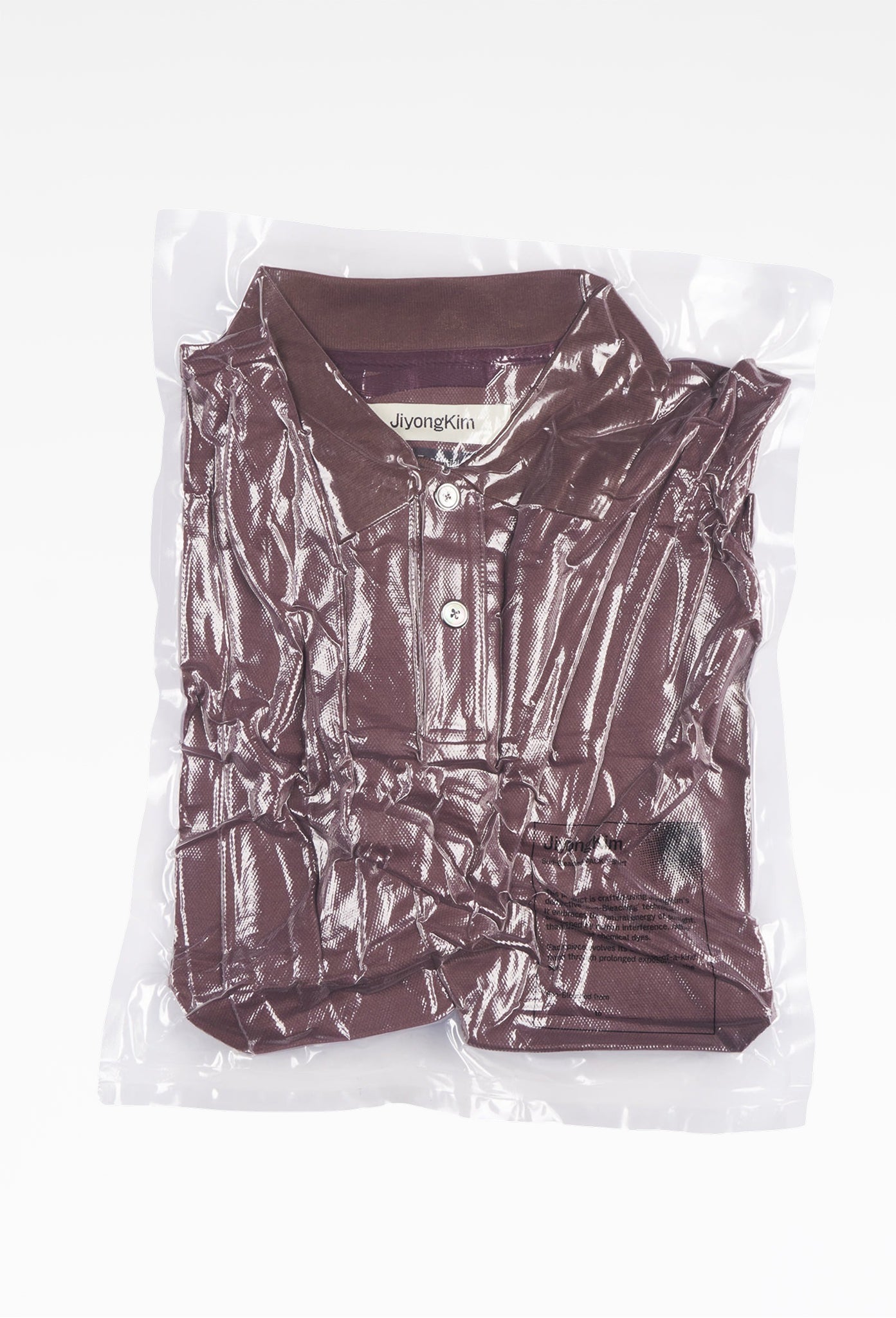 Burgundy Sun-Bleached Pack Polo T-Shirt (Half)