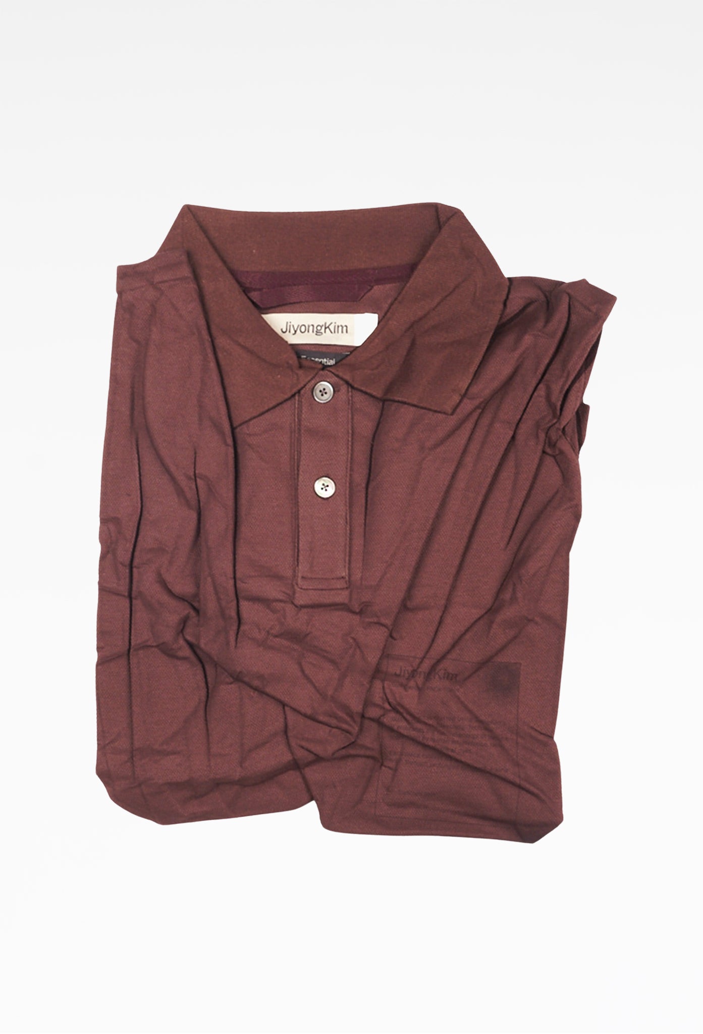 Burgundy Sun-Bleached Pack Polo T-Shirt (Half)