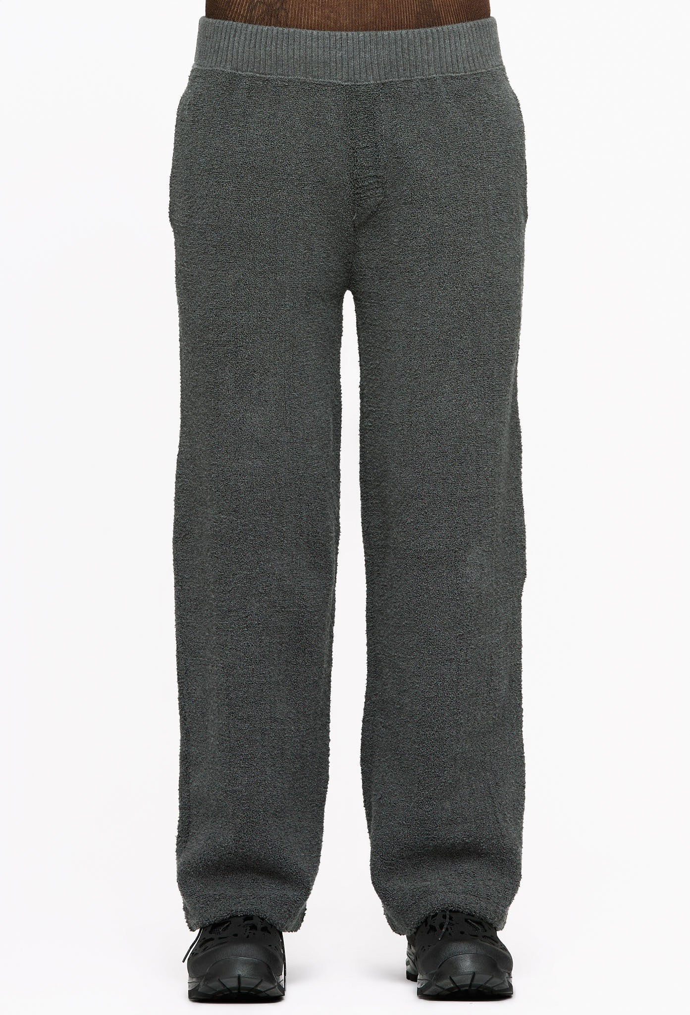 Burnt Grey Towel Pants
