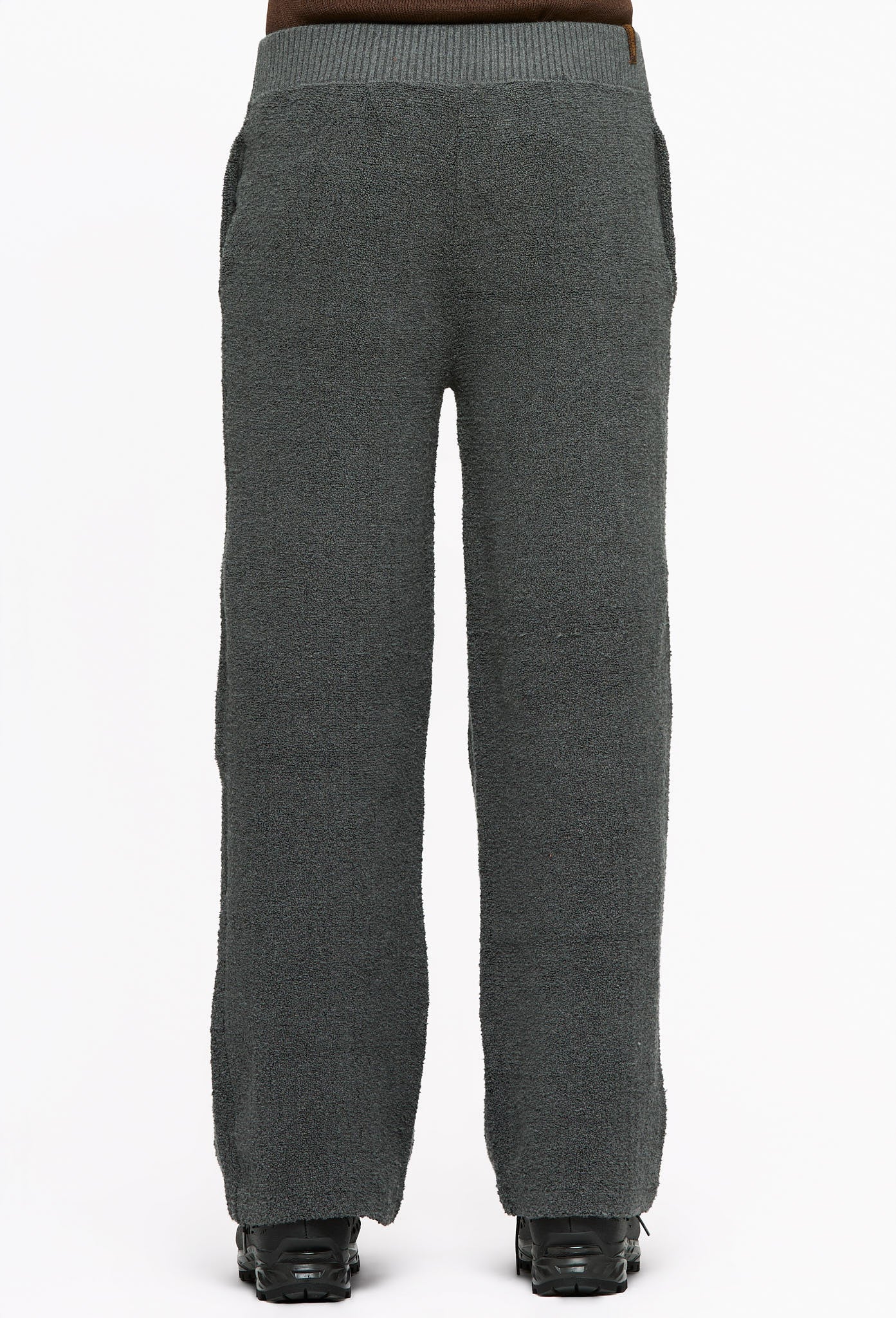Burnt Grey Towel Pants