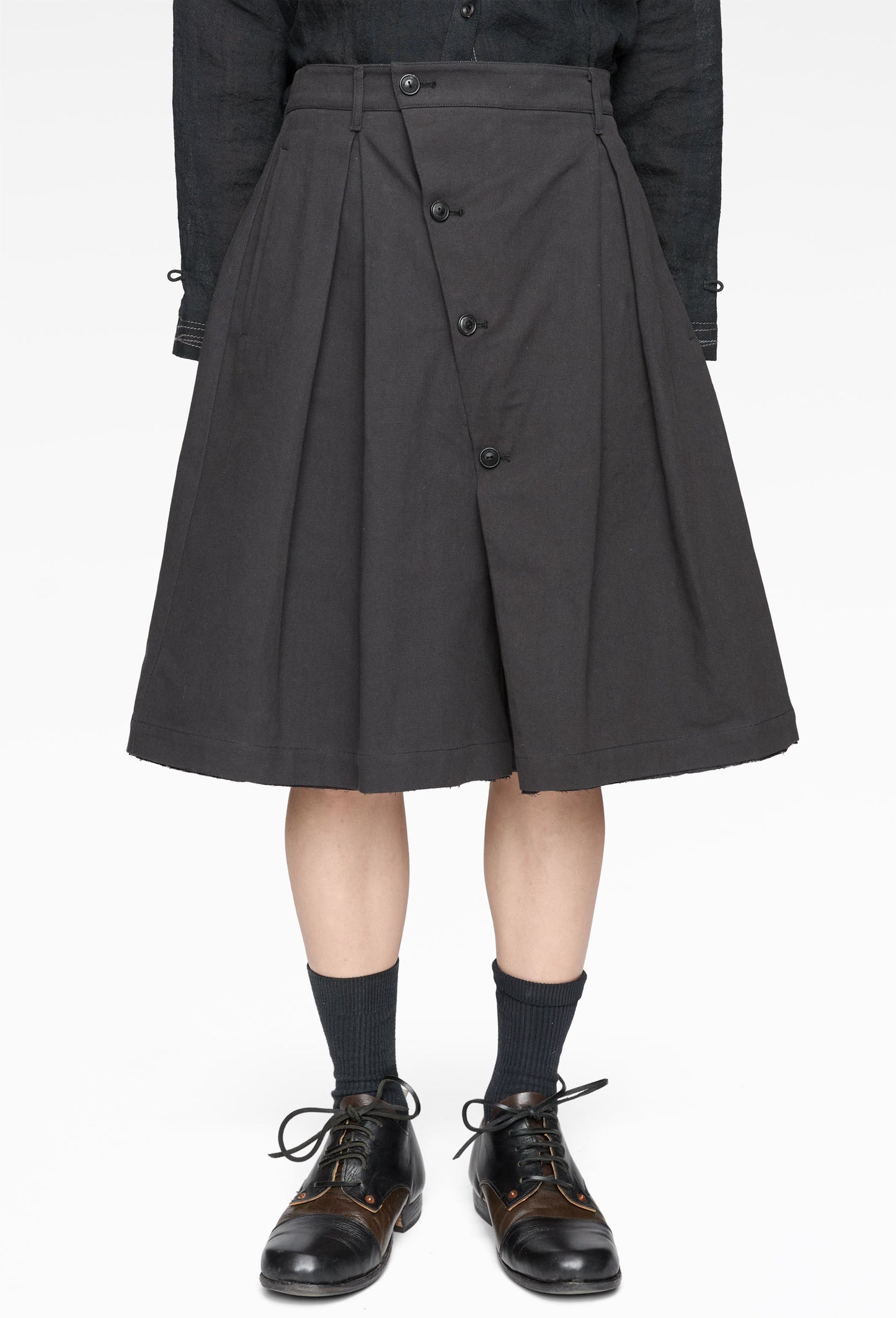 Button Draft Shorts