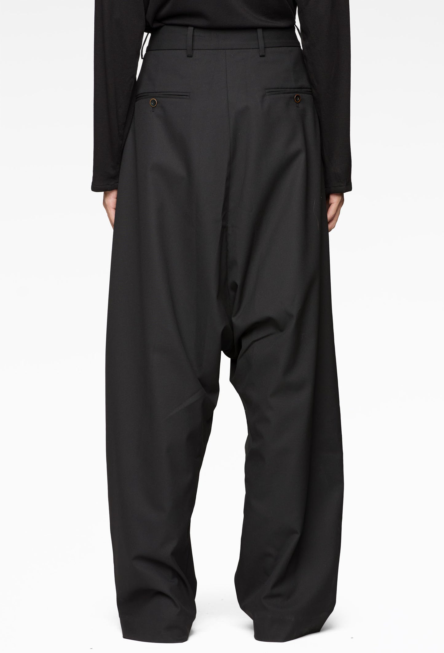 Buttoned Sarrouel Trousers