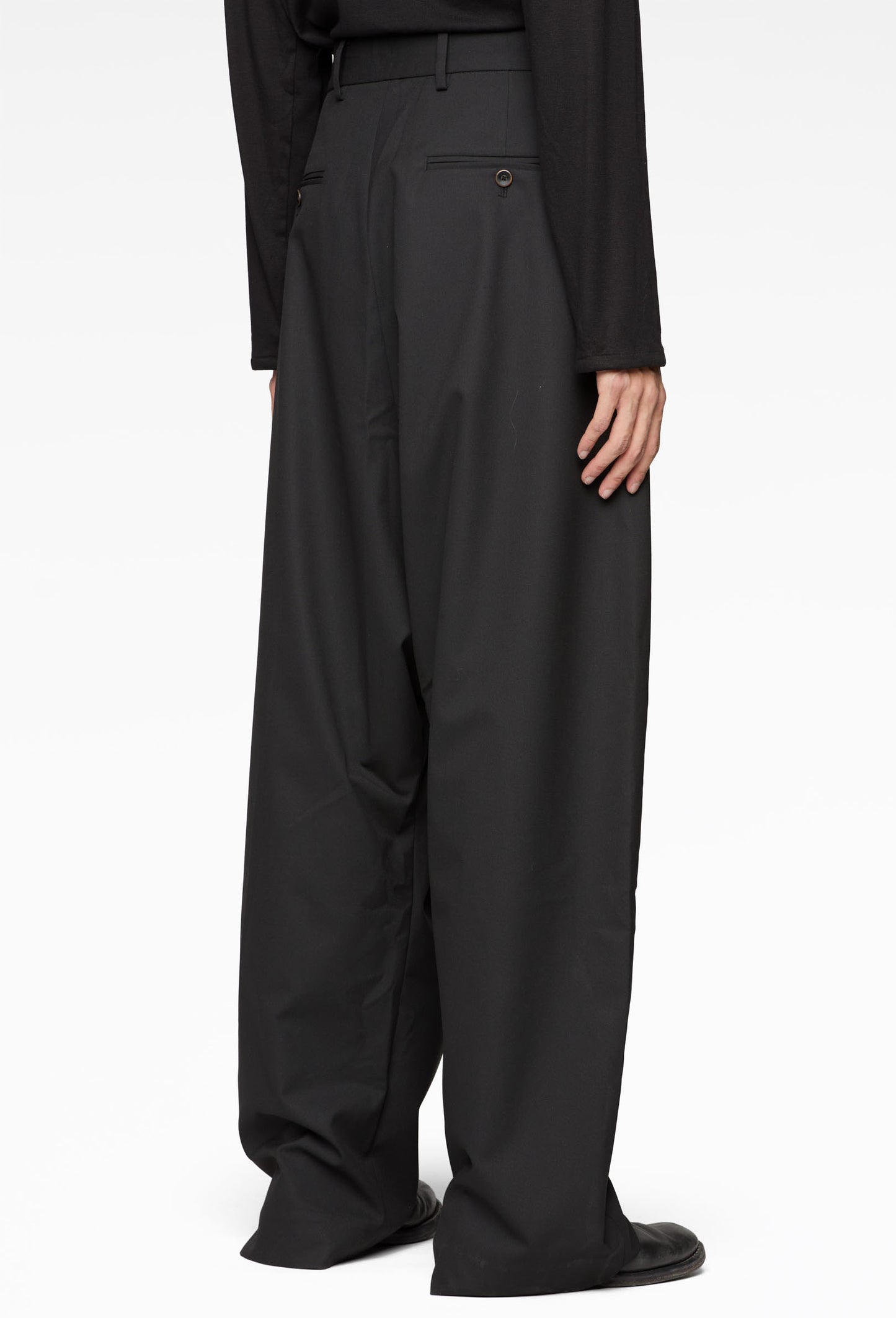 Buttoned Sarrouel Trousers