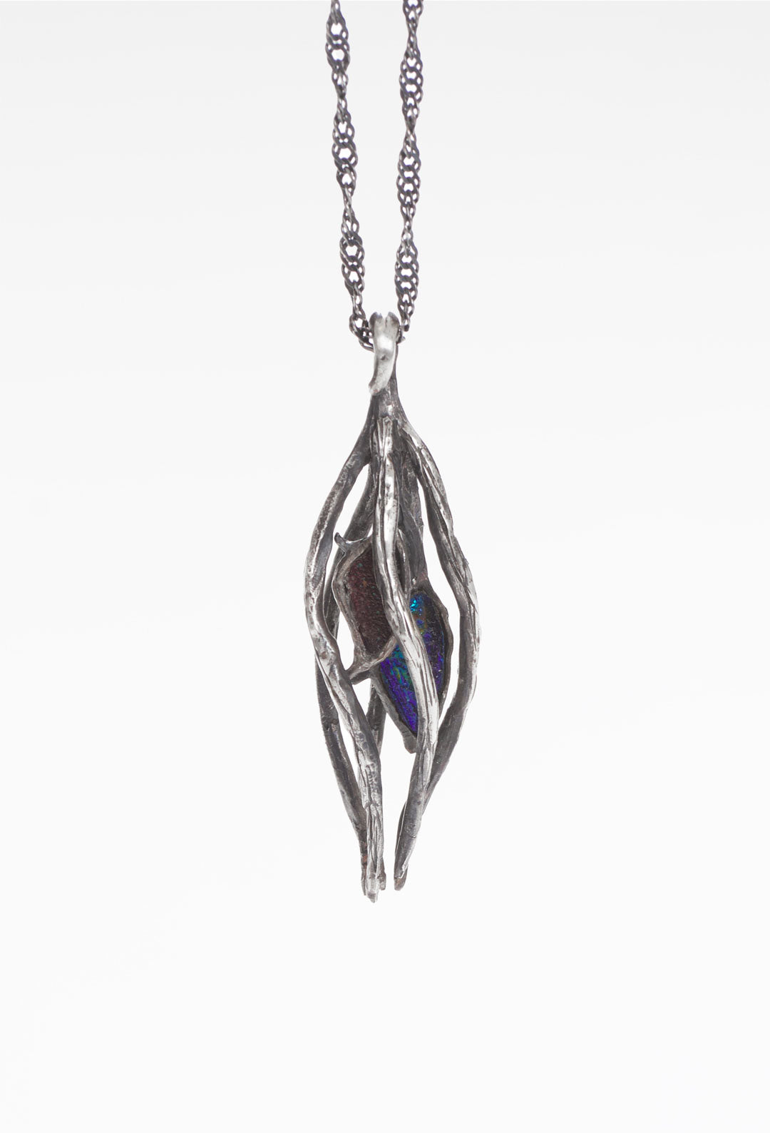 Cage necklace