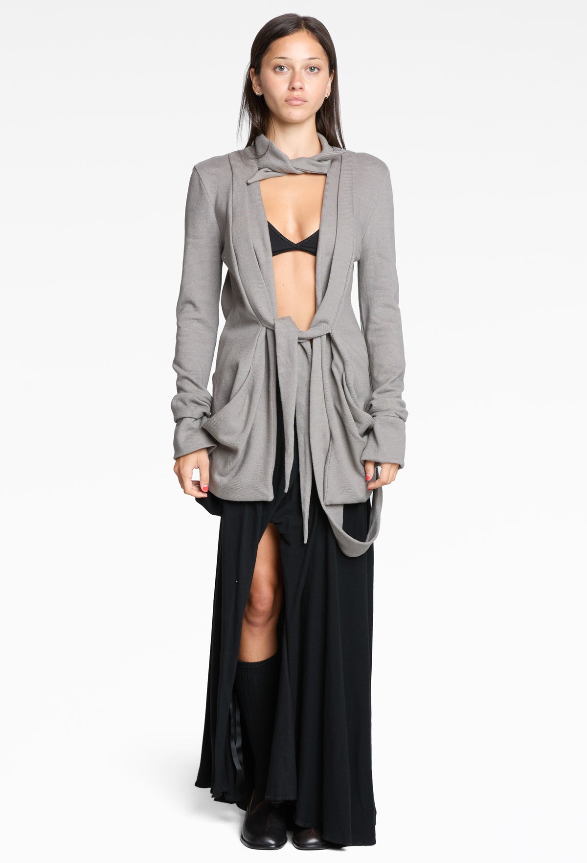 Carrava Grey Cardigan (Komune Exclusive)