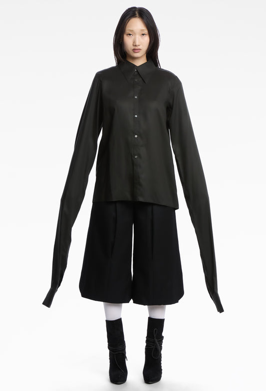 Charcoal Gray Extension Sleeve Shirts