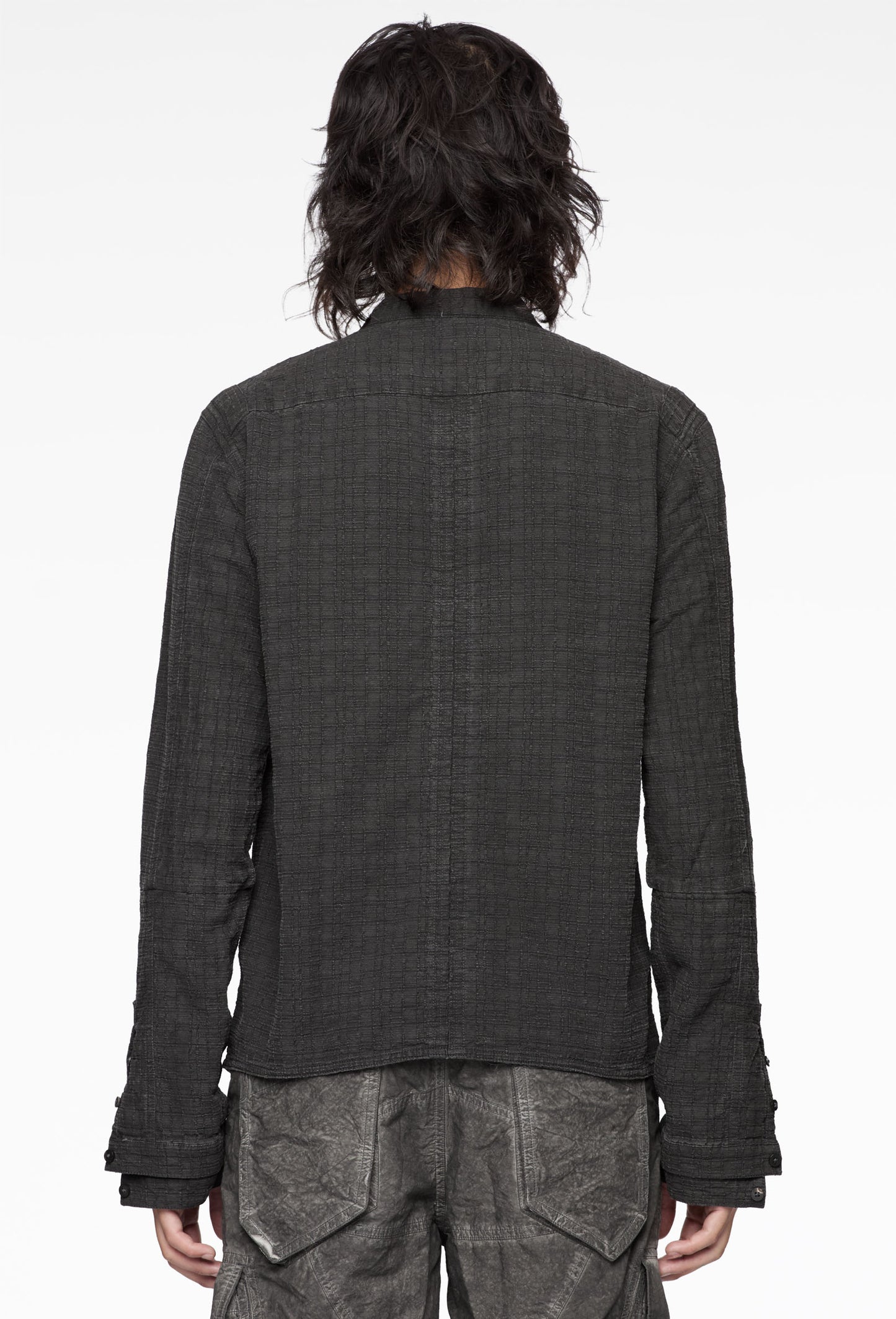 Charcoal Ink Double Sleeve Field Shirt