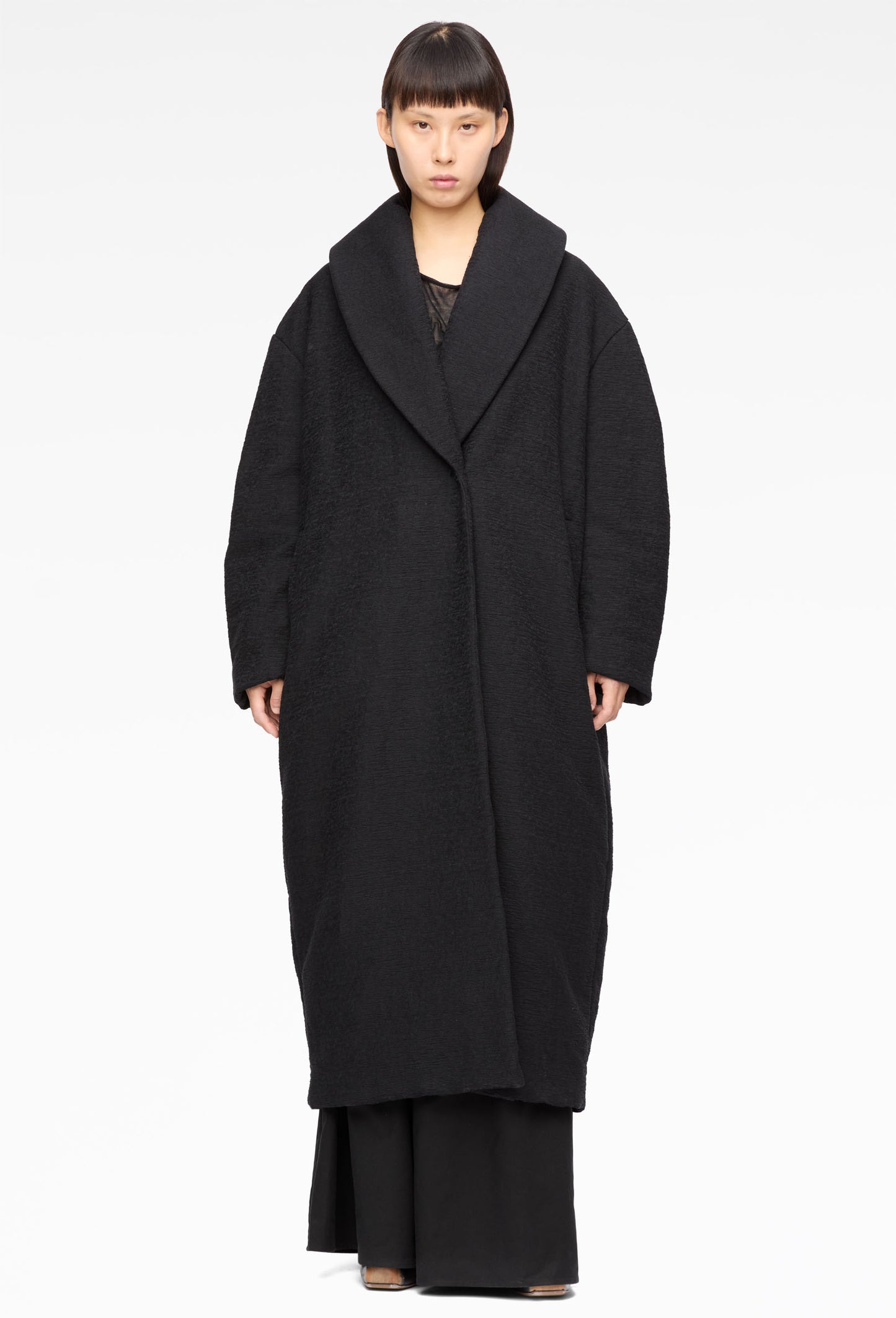 Charcoal Mergui Coat