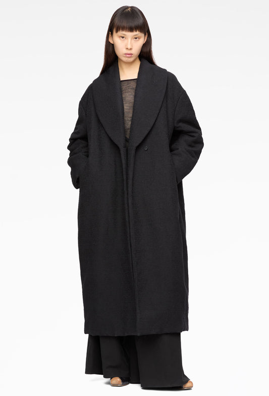 Charcoal Mergui Coat