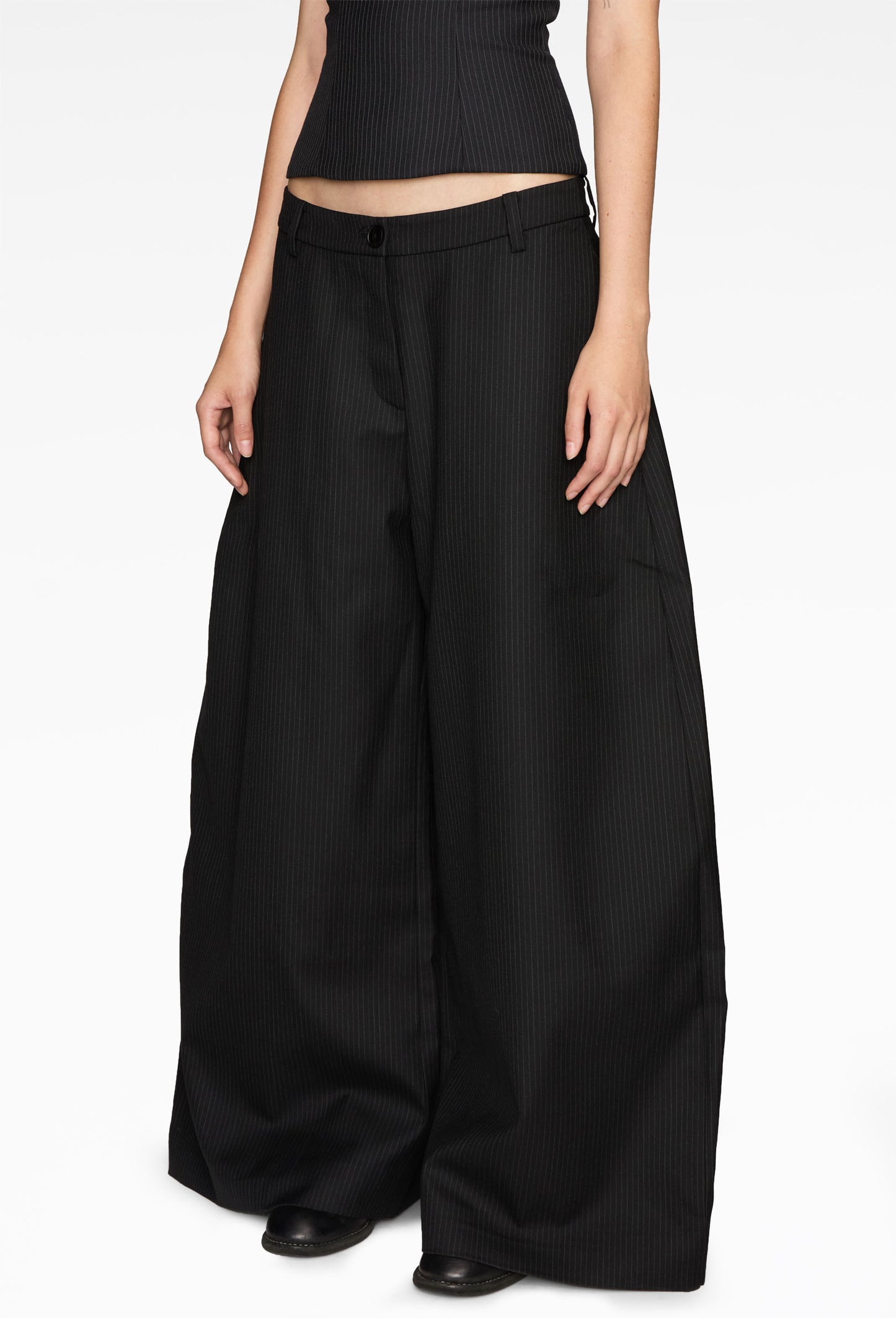 Charcoal Nuage Pants Suiting Wool