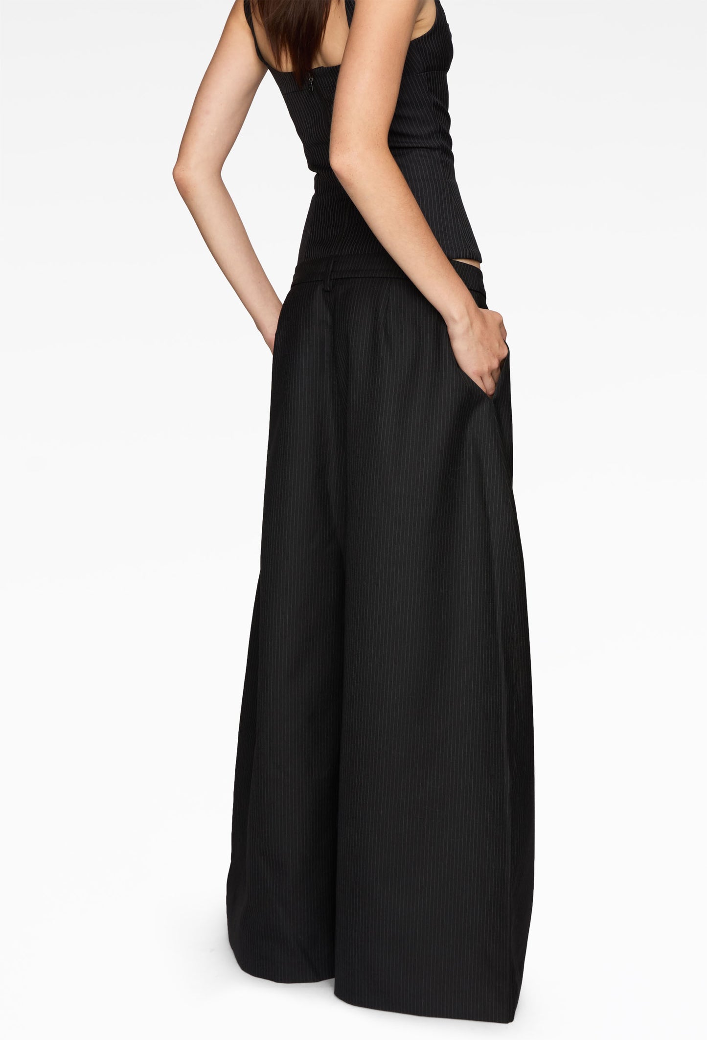 Charcoal Nuage Pants Suiting Wool