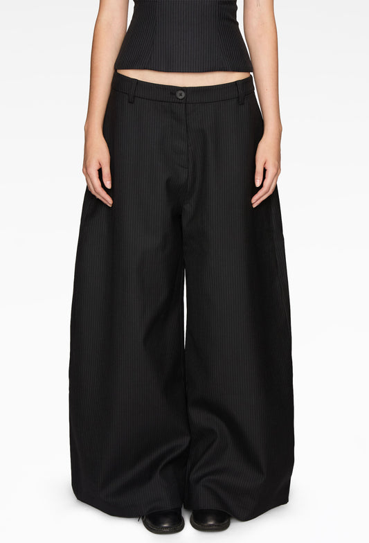 Charcoal Nuage Pants Suiting Wool