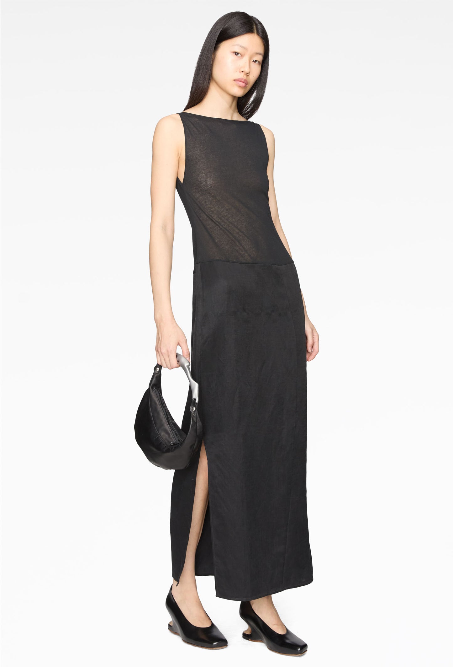 Charcoal Tavi Dress