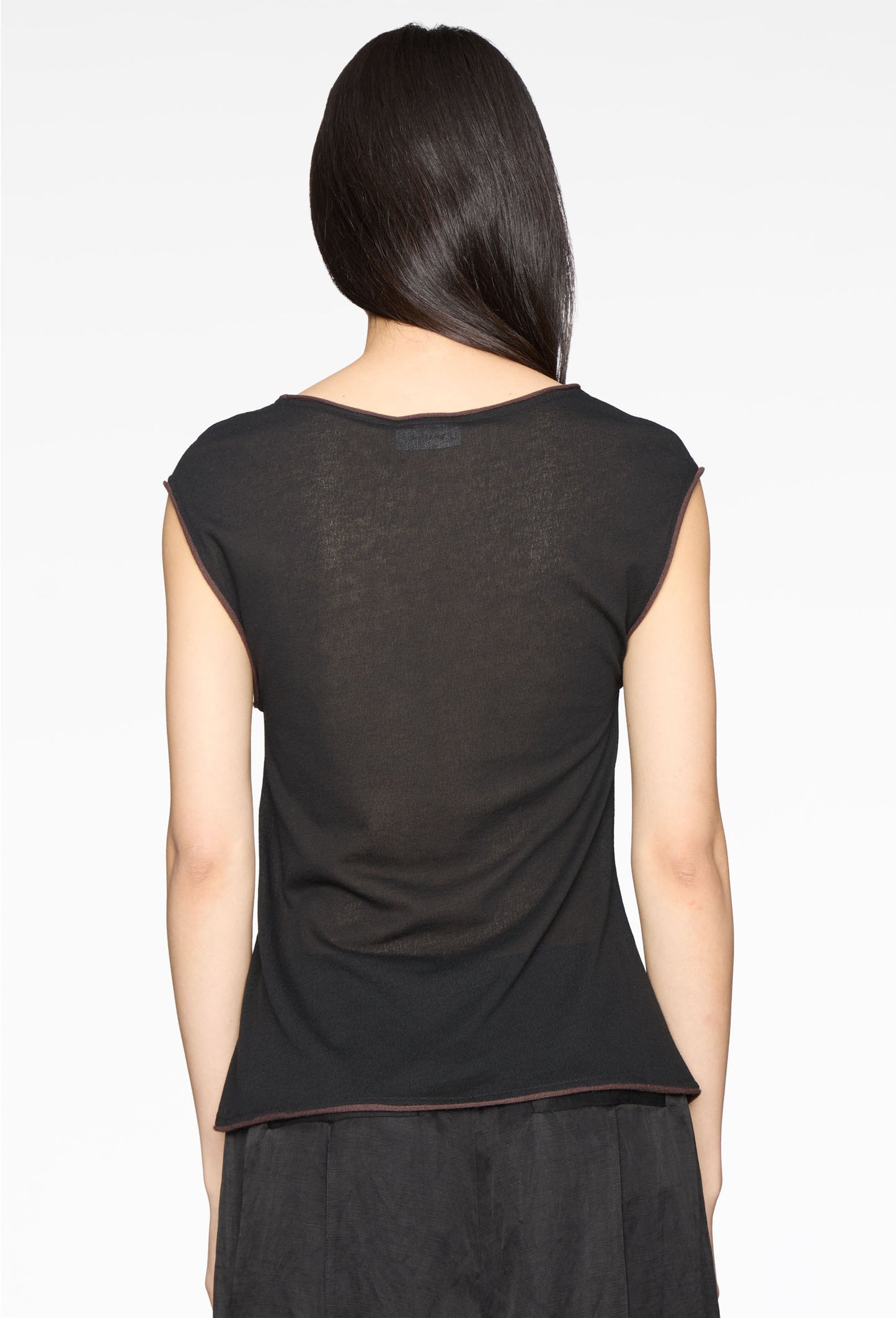Charcoal Yora Top