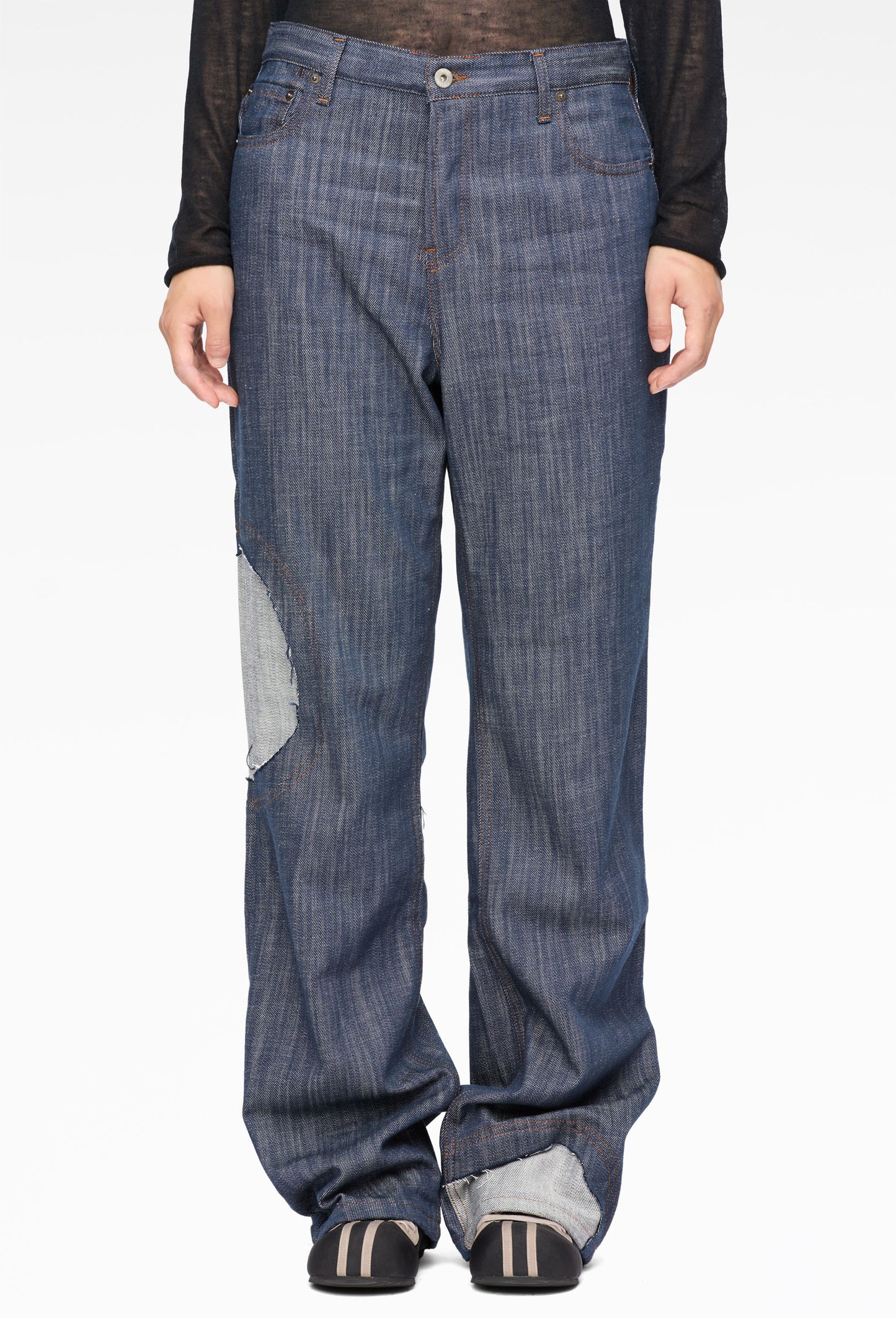 Circle Window Womens Jeans