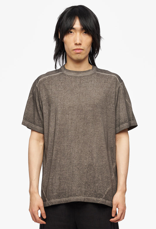 Cold Dyed Grey Faded Tee