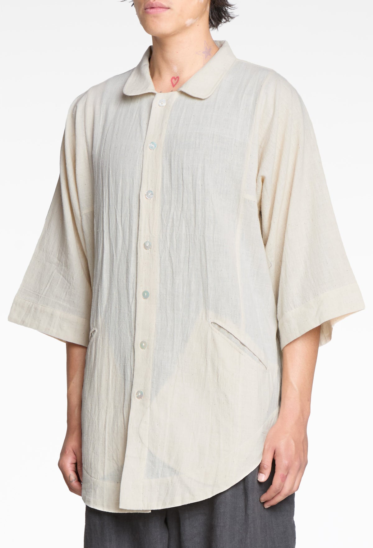 Curved Farmer Short Sleeve