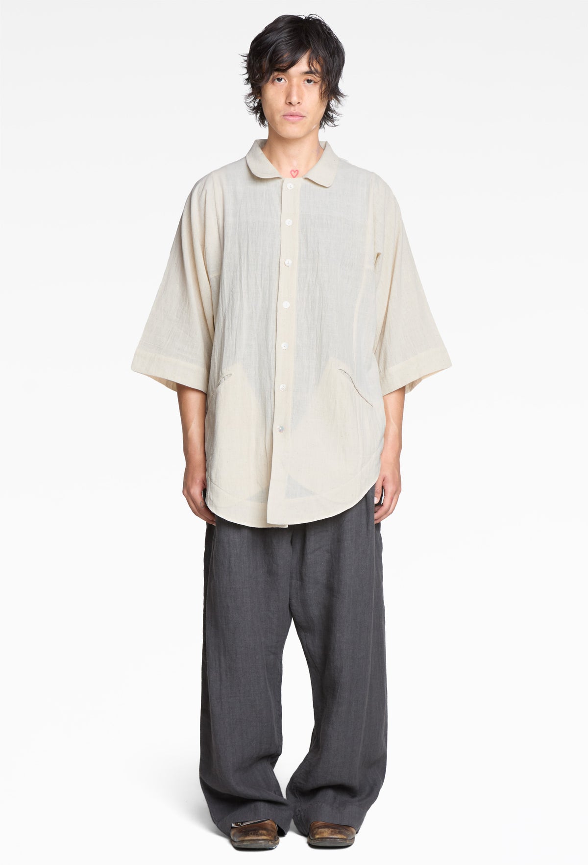Curved Farmer Short Sleeve