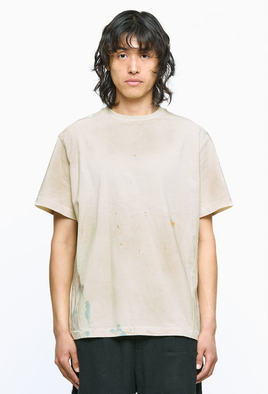 Dusty Beige Destroyed Tee