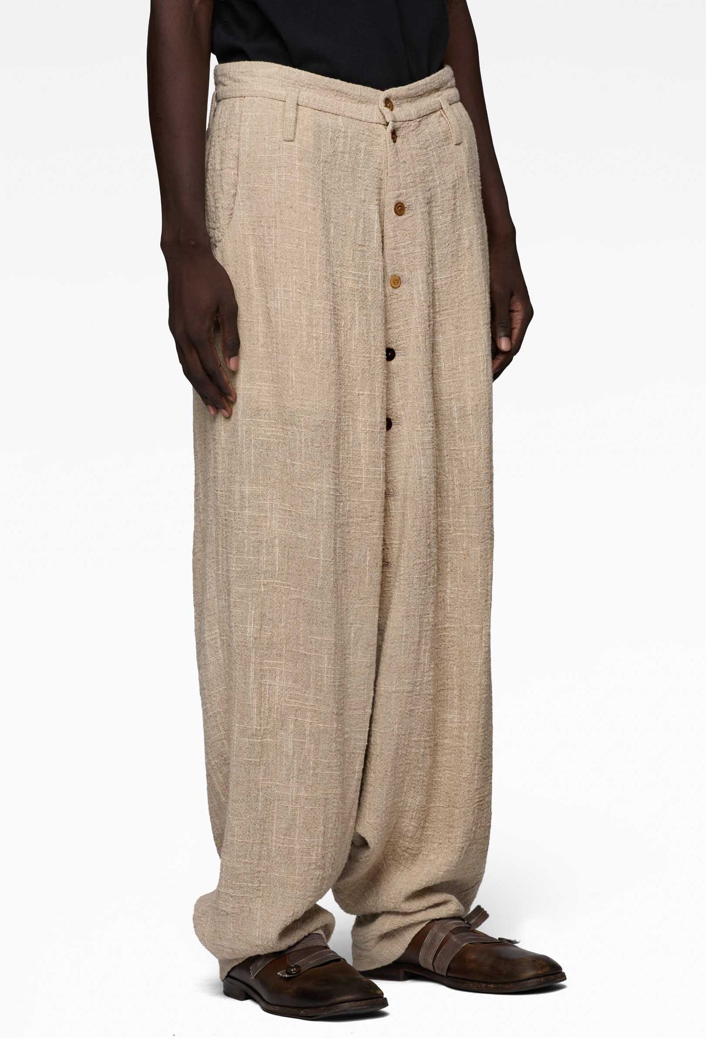 Ecru A Trousers
