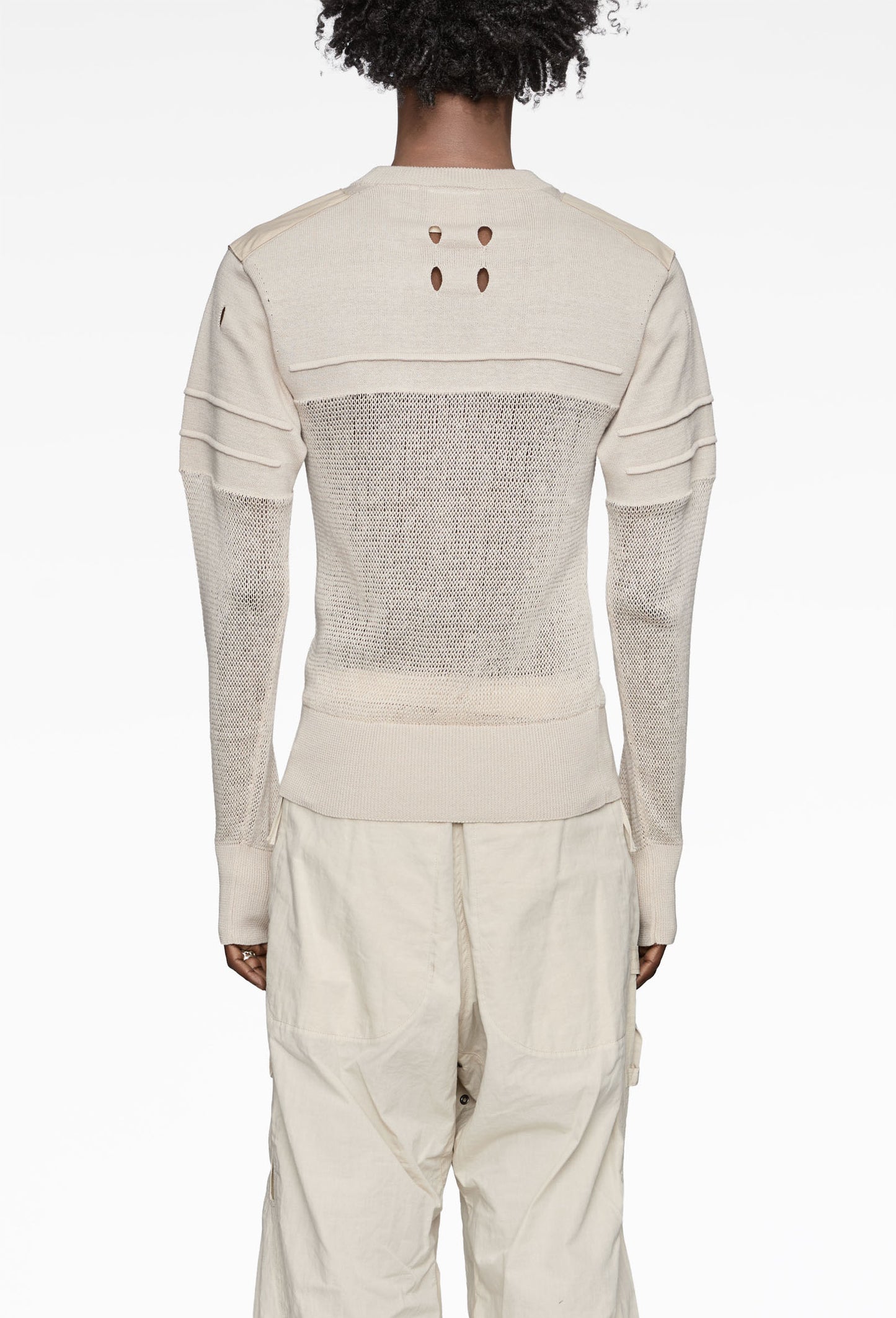 Ecru Fang Knit