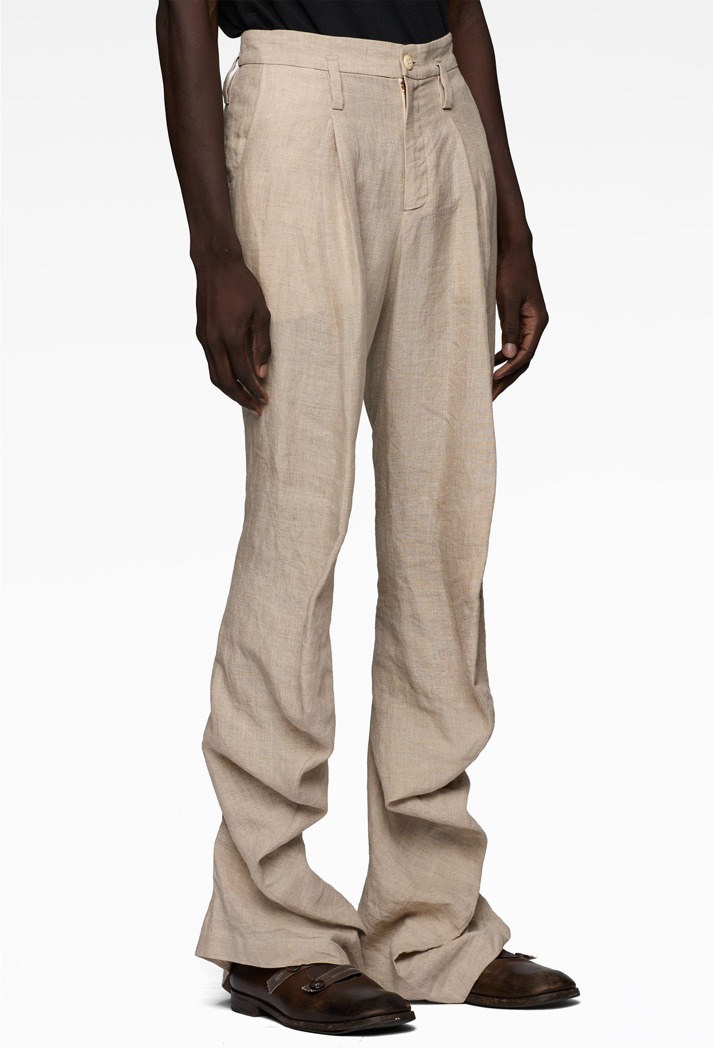 Ecru Snail Trousers