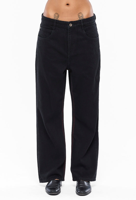 Black Straight Jeans