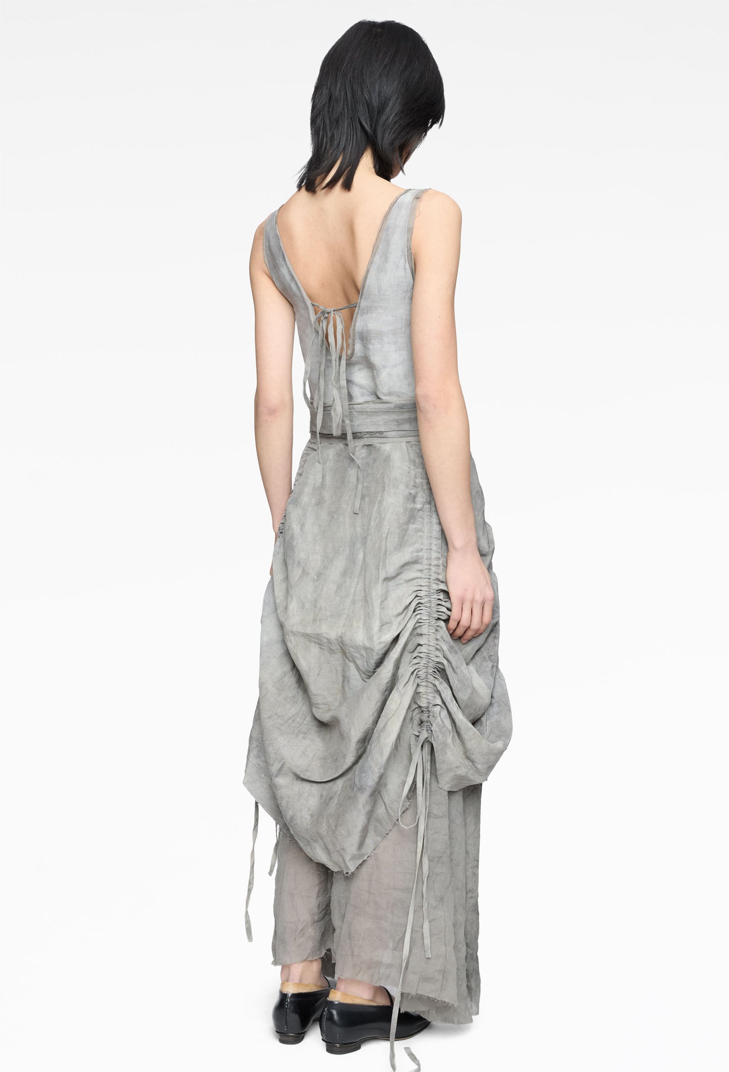 Forgotten Materials Drawstring Dress (Komune Exclusive)