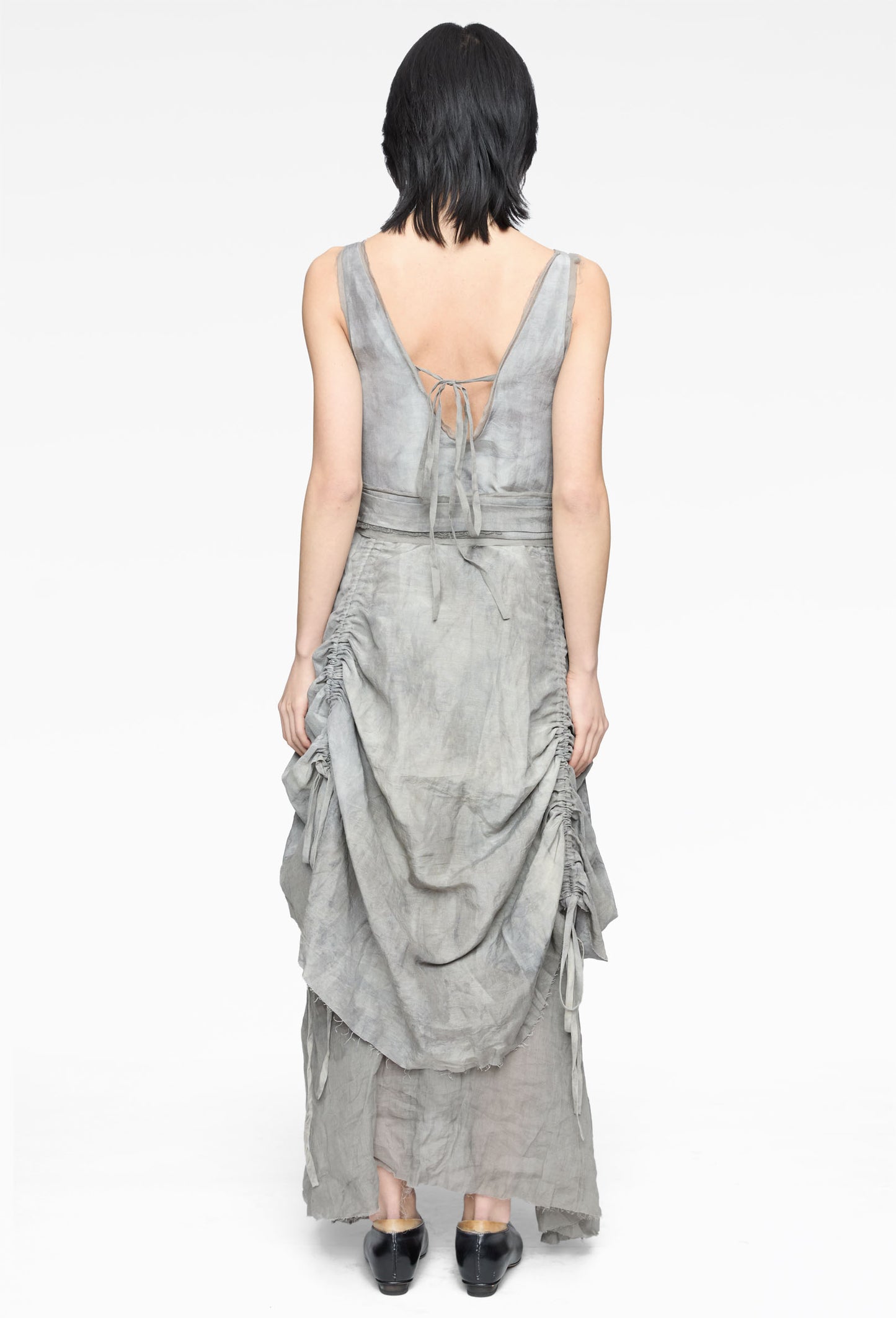 Forgotten Materials Drawstring Dress (Komune Exclusive)