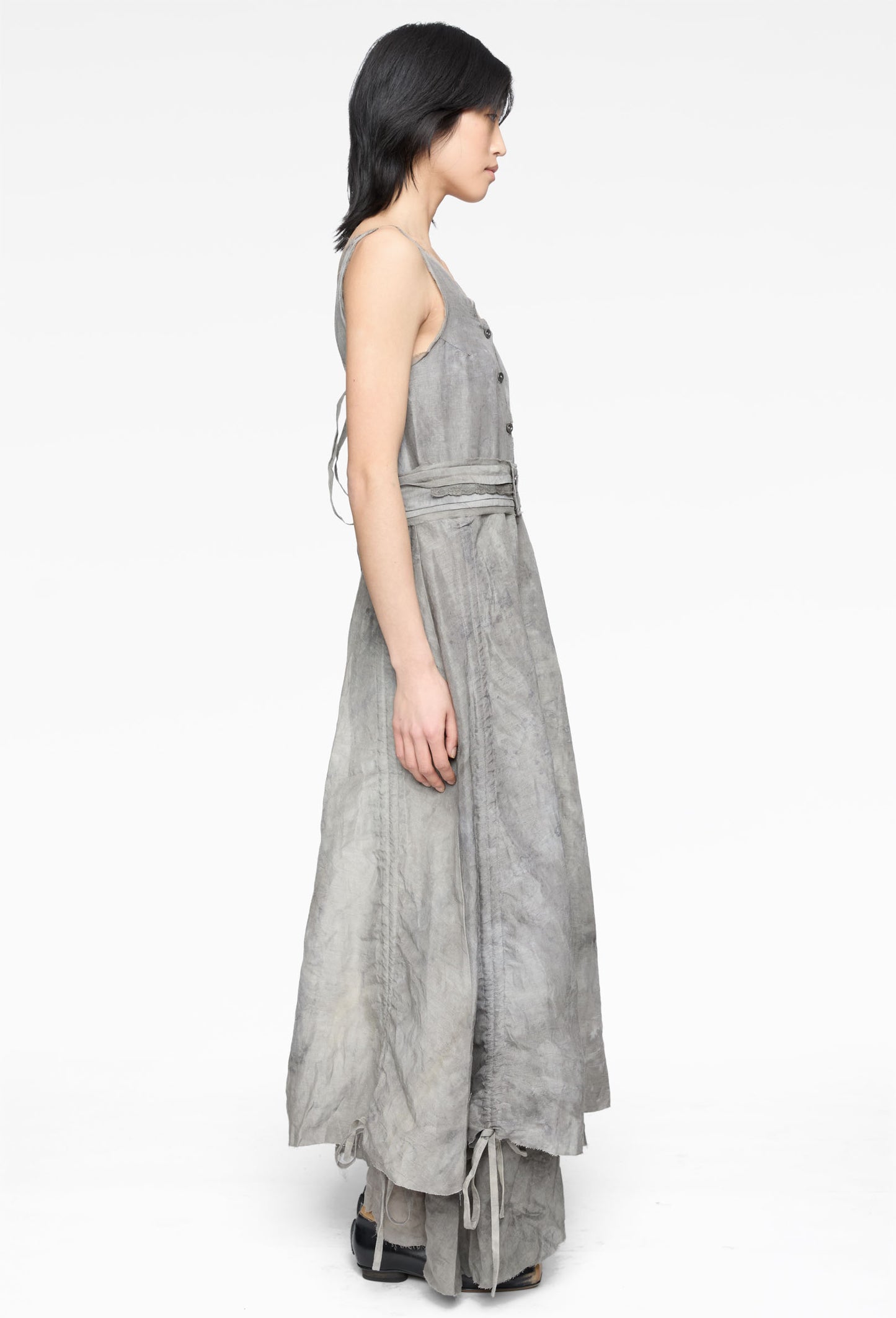 Forgotten Materials Drawstring Dress (Komune Exclusive)