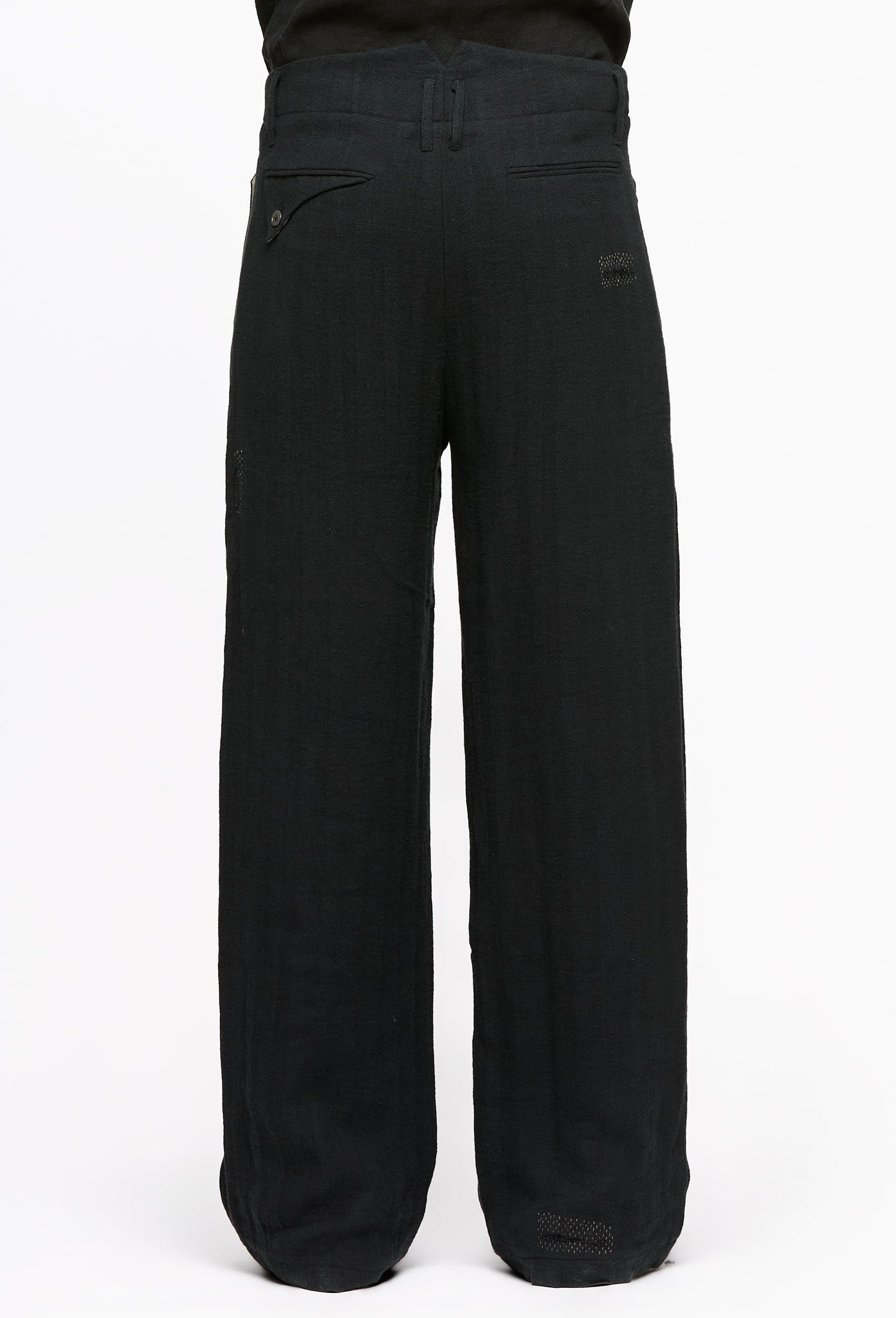 FM Frayed Black 0222 Pants