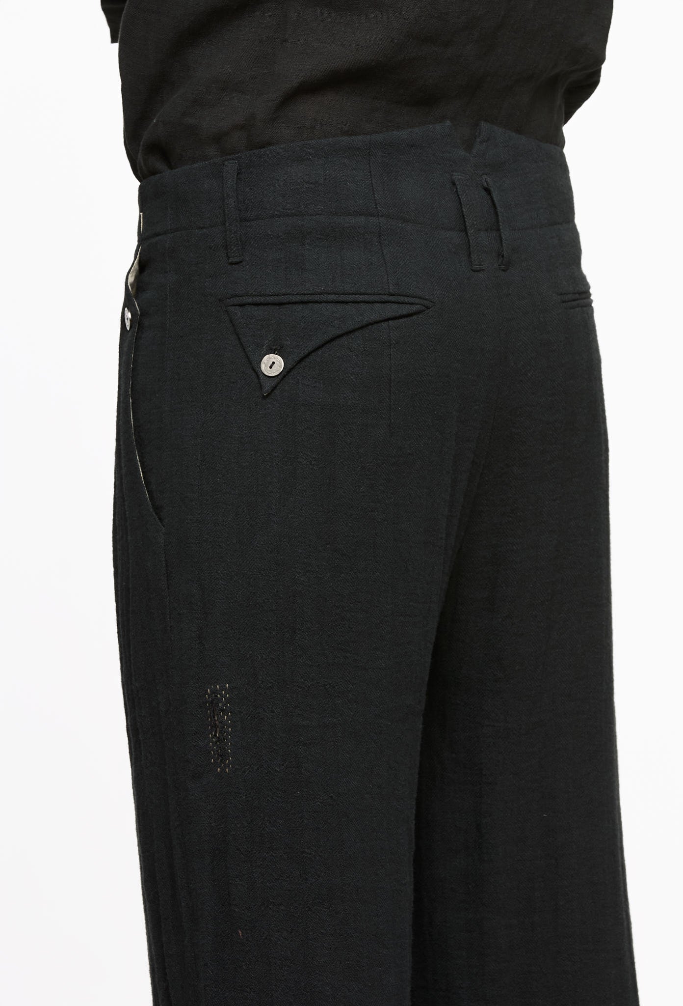 FM Frayed Black 0222 Pants