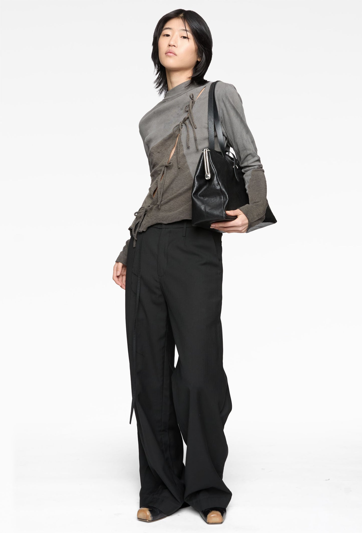 Forgotten Materials - Lace-Up Panel Top (Komune Exclusive)